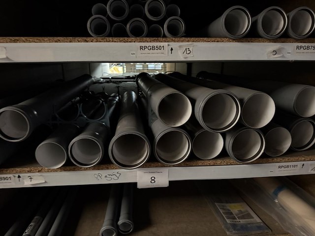 Lot pvc buizen d32/40/90mm - afbeelding 4 van  7