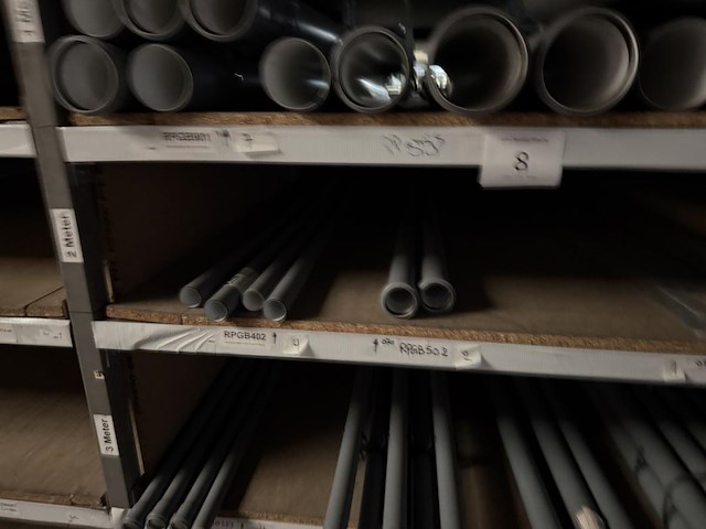 Lot pvc buizen d32/40/90mm - afbeelding 5 van  7