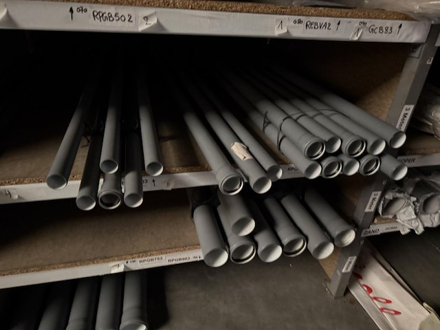 Lot pvc buizen d32/40/90mm - afbeelding 6 van  7