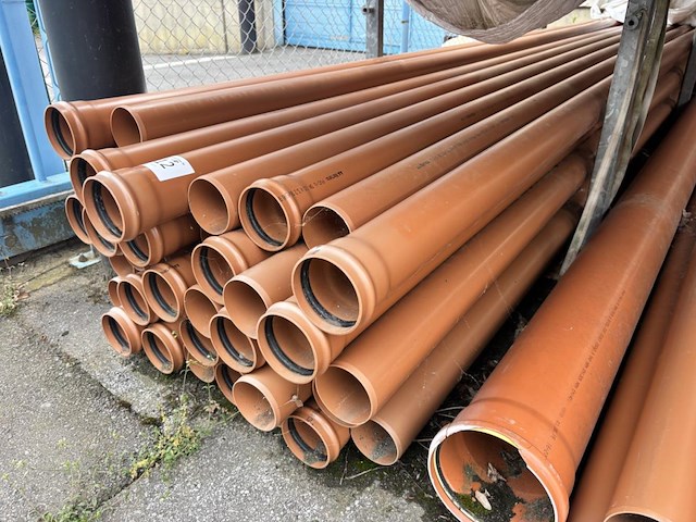 Lot pvc buizen riool - d110 - afbeelding 3 van  3