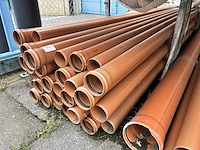 Lot pvc buizen riool - d110 - afbeelding 3 van  3
