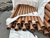 Lot pvc buizen riool - d110 - afbeelding 1 van  2