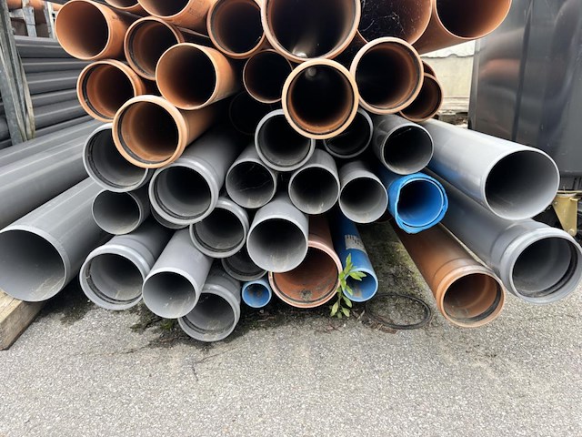 Lot pvc buizen riool - afbeelding 2 van  2