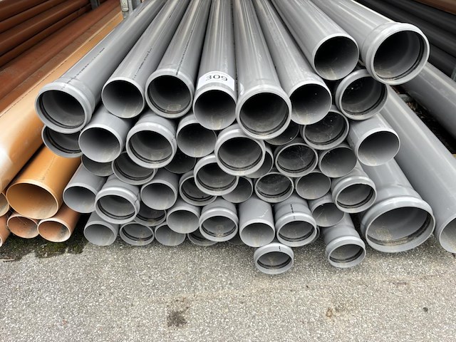 Lot pvc buizen riool - afbeelding 1 van  2