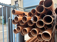 Lot pvc buizen riool - afbeelding 1 van  2