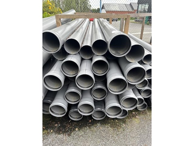 Lot pvc buizen riool - afbeelding 1 van  1