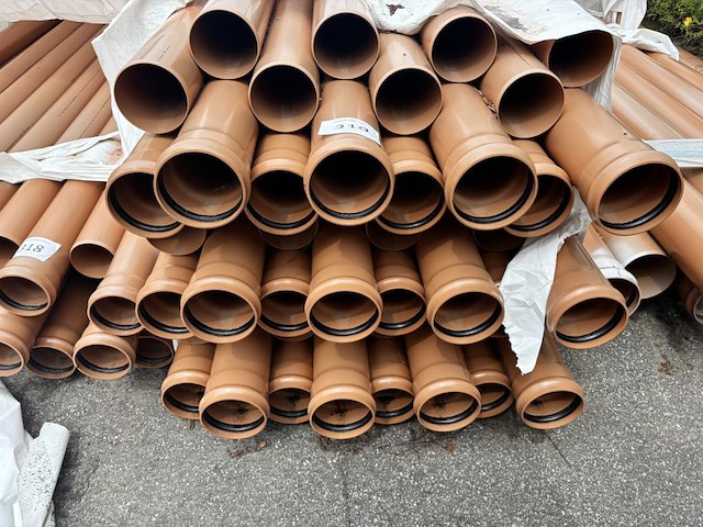 Lot pvc buizen riool - afbeelding 1 van  1