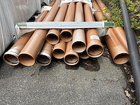 Lot pvc buizen riool - afbeelding 1 van  3