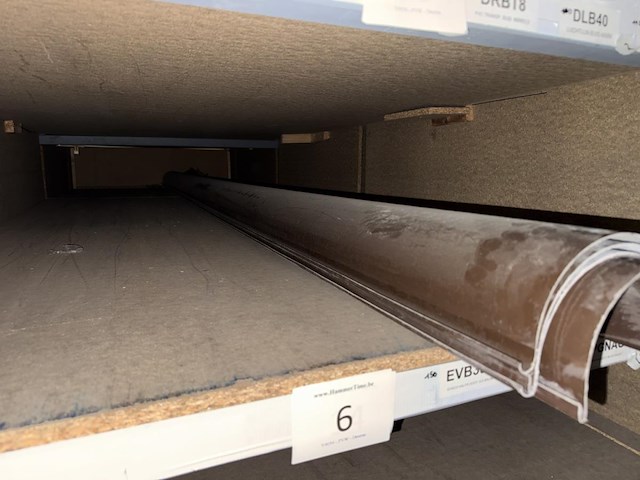 Lot pvc dakgoten plm 4m/stuk - afbeelding 2 van  4