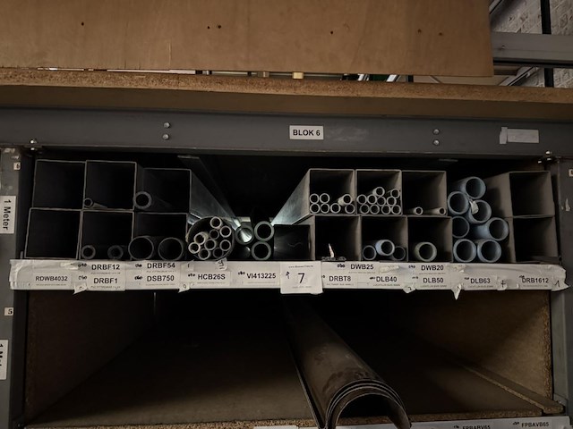 Lot pvc drukbuizen d40/50/63mm - afbeelding 1 van  2