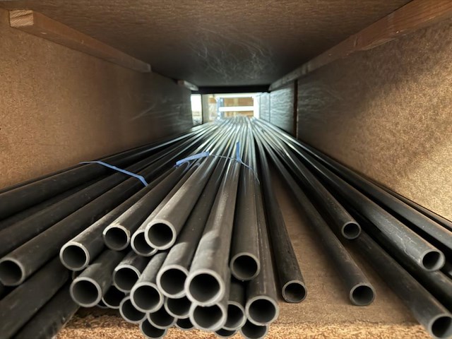 Lot pvc drukbuizen div lengtes - afbeelding 2 van  4