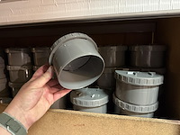 Lot pvc eindstukken & stoppen - afbeelding 3 van  18
