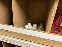 Lot pvc eindstukken & stoppen - afbeelding 9 van  18