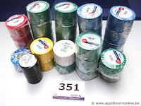 Lot pvc insulatietape nitto