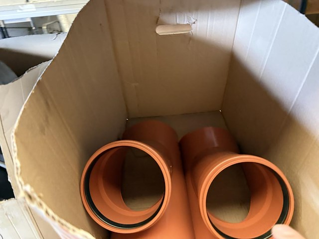 Lot pvc koppelstukken d110/125/160/200mm - afbeelding 14 van  16