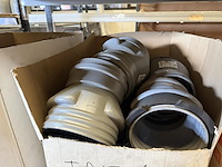 Lot pvc koppelstukken d110/125/160/200mm - afbeelding 15 van  16