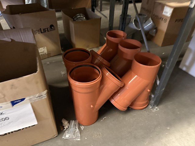 Lot pvc koppelstukken d110/125/160/200mm - afbeelding 3 van  16