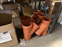 Lot pvc koppelstukken d110/125/160/200mm - afbeelding 3 van  16