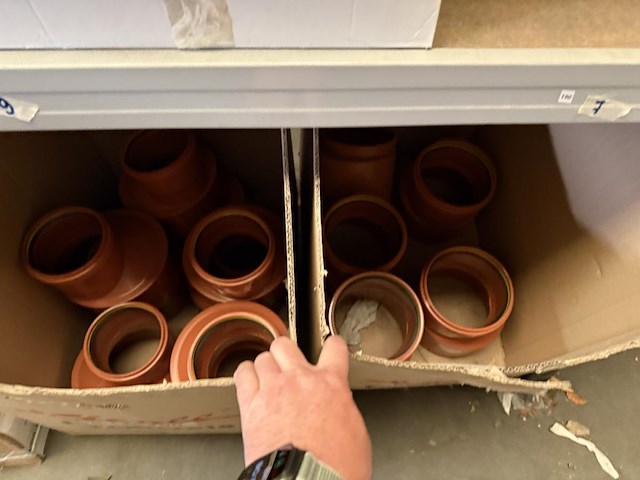 Lot pvc koppelstukken d110/125/160/200mm - afbeelding 7 van  16
