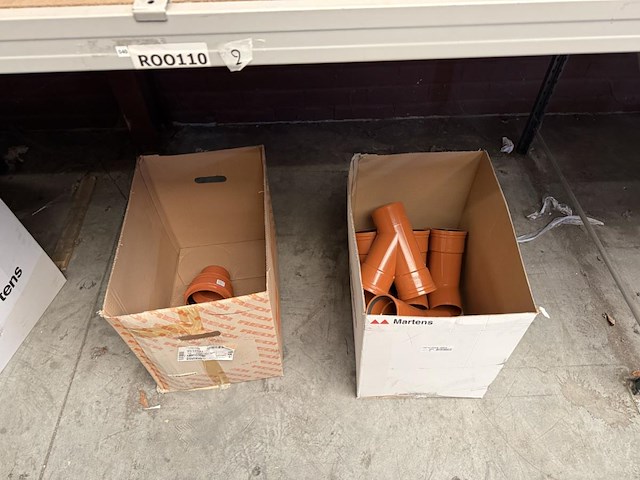 Lot pvc koppelstukken d110mm - afbeelding 3 van  10