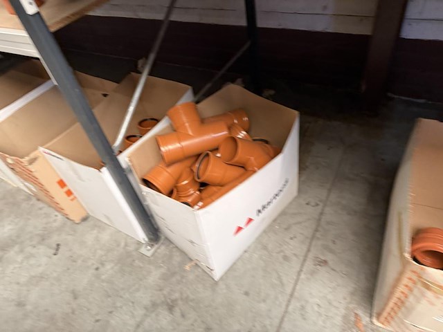 Lot pvc koppelstukken d110mm - afbeelding 4 van  10