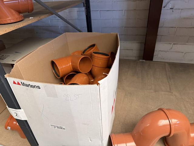 Lot pvc koppelstukken d110mm - afbeelding 5 van  10