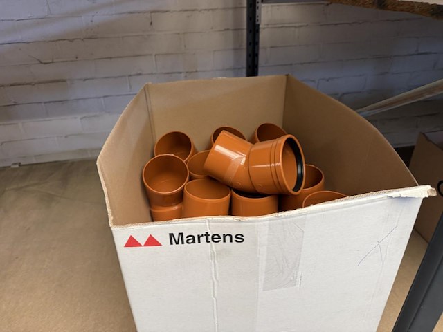 Lot pvc koppelstukken d110mm - afbeelding 7 van  10