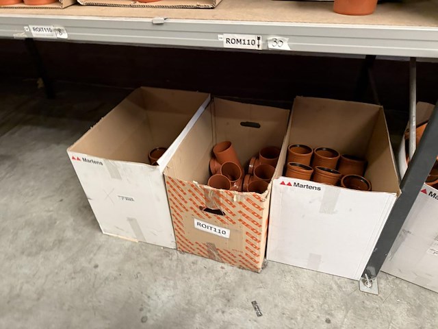 Lot pvc koppelstukken d110mm - afbeelding 8 van  10