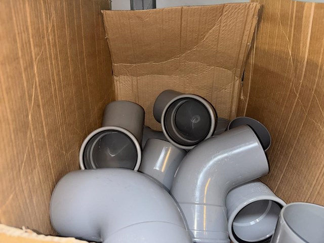 Lot pvc koppelstukken d110mm - afbeelding 6 van  6