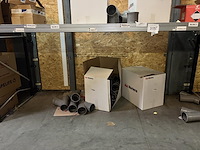Lot pvc koppelstukken d110mm - afbeelding 1 van  4