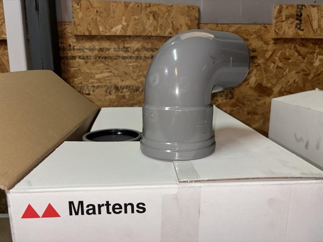 Lot pvc koppelstukken d110mm - afbeelding 3 van  4