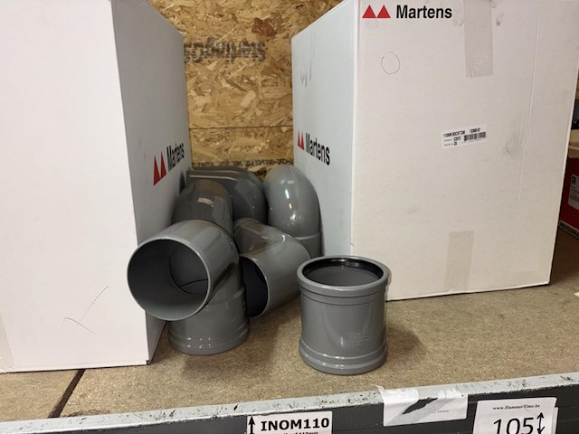 Lot pvc koppelstukken d110mm - afbeelding 4 van  4