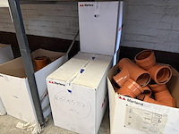 Lot pvc koppelstukken d125mm - afbeelding 4 van  9