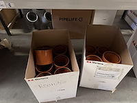 Lot pvc koppelstukken d160mm - afbeelding 10 van  14