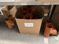 Lot pvc koppelstukken d160mm - afbeelding 3 van  14