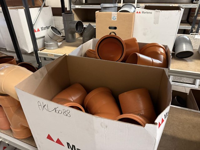 Lot pvc koppelstukken d160mm - afbeelding 5 van  14