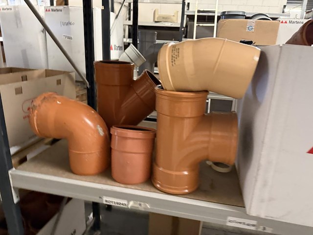 Lot pvc koppelstukken d160mm - afbeelding 6 van  14