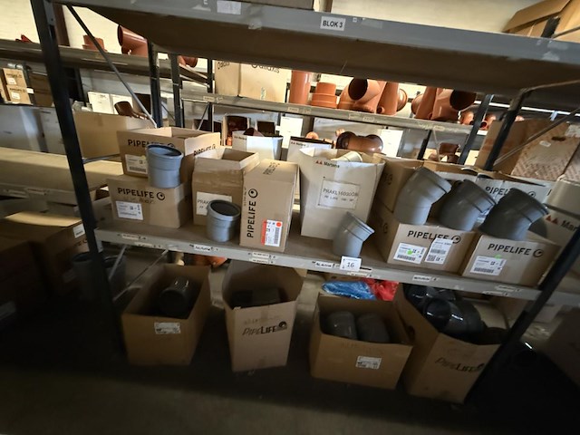 Lot pvc koppelstukken d160mm - afbeelding 2 van  9