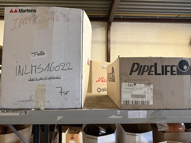 Lot pvc koppelstukken d160mm - afbeelding 9 van  9
