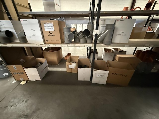 Lot pvc koppelstukken d160mm - afbeelding 2 van  10