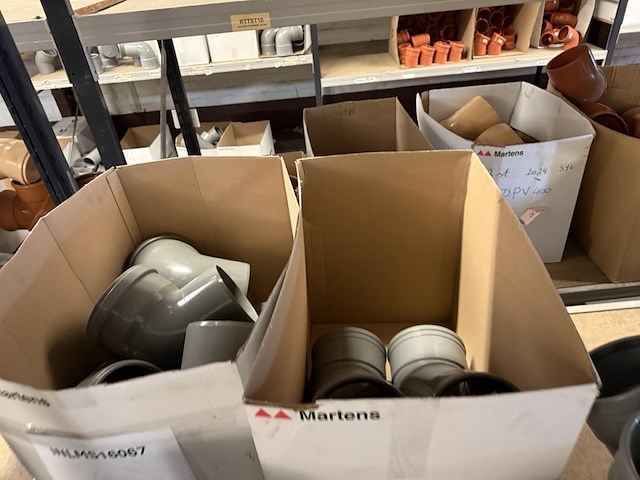 Lot pvc koppelstukken d160mm - afbeelding 5 van  10