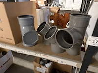 Lot pvc koppelstukken d160mm - afbeelding 6 van  10