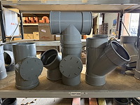 Lot pvc koppelstukken d200mm