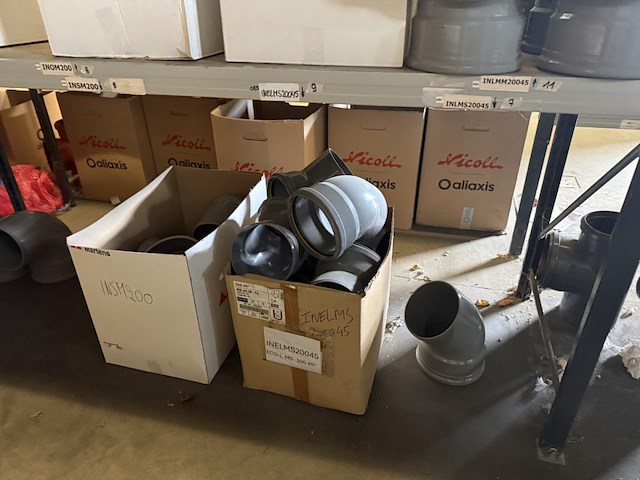 Lot pvc koppelstukken d200mm - afbeelding 7 van  12