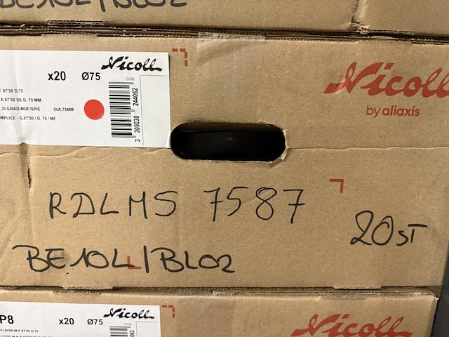 Lot pvc koppelstukken & verlopen - afbeelding 5 van  9