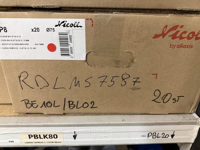 Lot pvc koppelstukken & verlopen - afbeelding 6 van  9