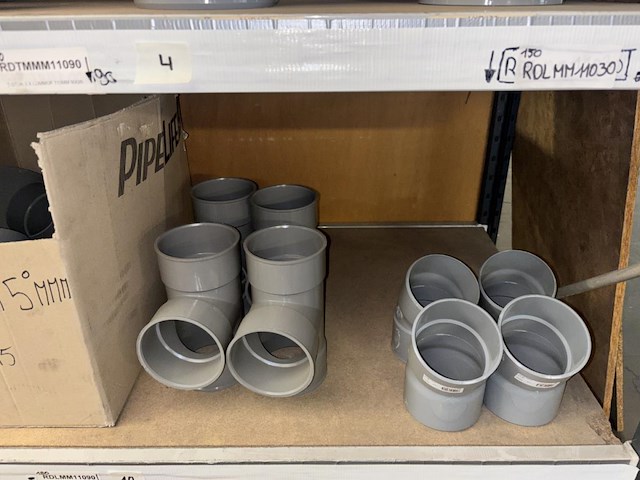 Lot pvc koppelstukken - afbeelding 2 van  6