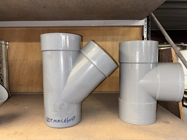 Lot pvc koppelstukken - afbeelding 3 van  6