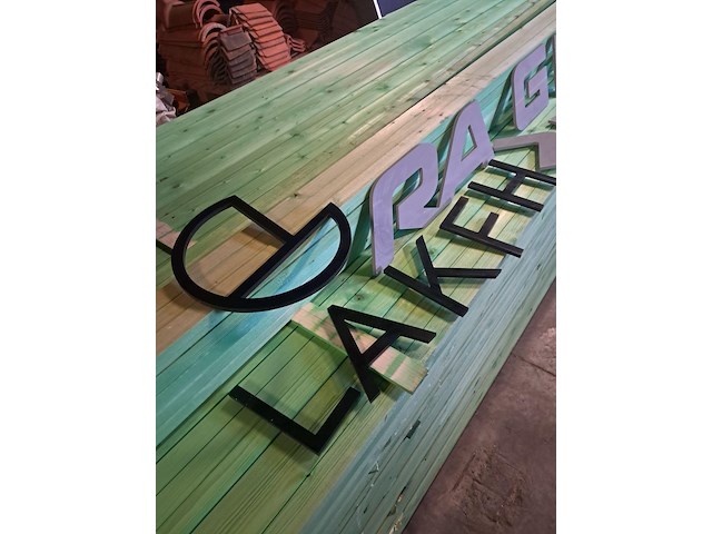 Lot pvc letters - afbeelding 1 van  5