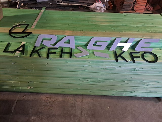Lot pvc letters - afbeelding 3 van  5